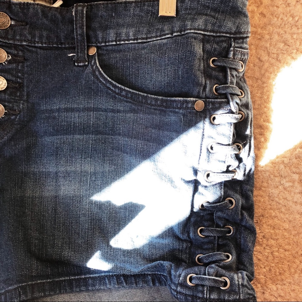 Torrid | Lace Up Shorts - Picture 8 of 8